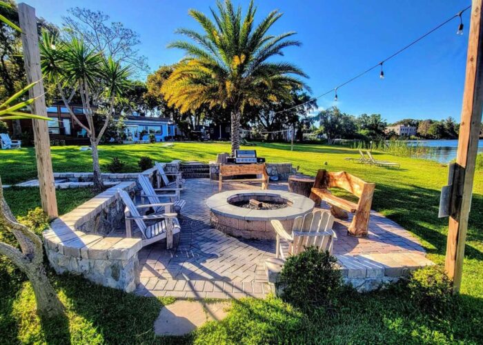 BBQ Fire Pit lounge area BBQ Fire Pit lounge area