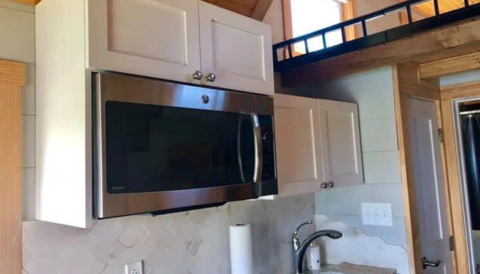 Retreat Convection Oven Microwave The Retreat Tiny House Rental Convection Oven Microwave