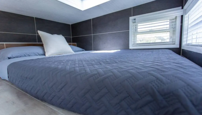 The Ritz Tiny House Rental 2nd Loft Bed The Ritz Tiny House Rental 2nd Loft Bed