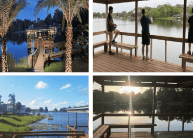 Peaceful lake living at Tiny Town Orlando community Peaceful lake living at Tiny Town Orlando community