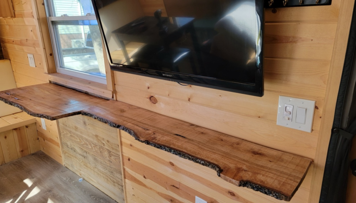 Tiny Town Orlando Bungalow tiny House Entertainment area Tiny Town Orlando Bungalow tiny House Entertainment area