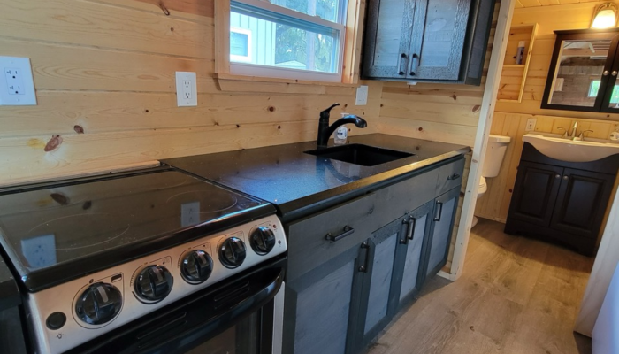 Tiny Town Orlando Bungalow kitchen Tiny Town Orlando Bungalow kitchen