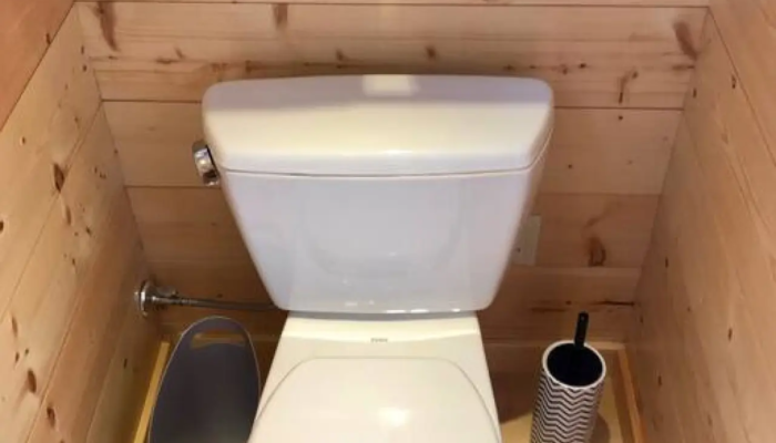 The View Tiny House Rental Bathroom The View Tiny House Rental Bathroom