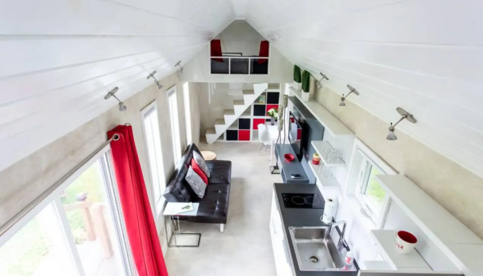 The Universal Tiny House Rental Kitchen The Universal Tiny House Rental Kitchen