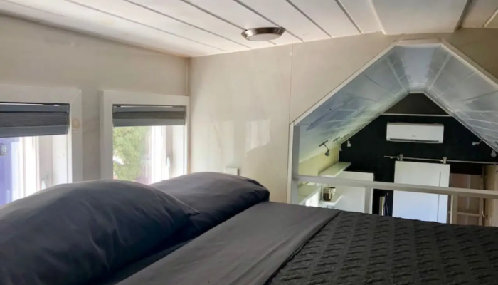 The Universal Tiny House Rental Main Loft The Universal Tiny House Rental Main Loft