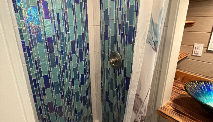 The Willow Tiny House Rental Shower The Willow Tiny House Rental Shower