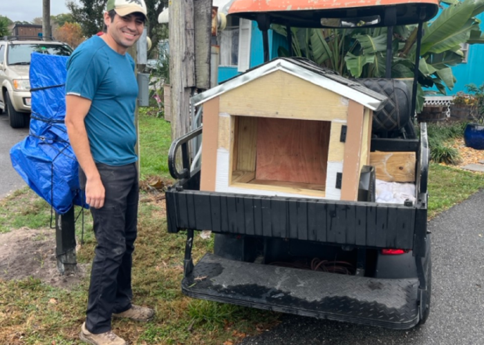 Tiny Town Orlando community library book box Tiny Town Orlando community library book box