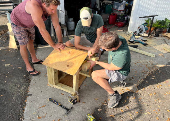Tiny Town Orlando community library book box Tiny Town Orlando community library book box