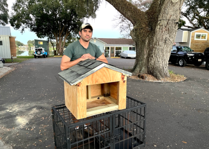 Tiny Town Orlando community library book box Tiny Town Orlando community library book box