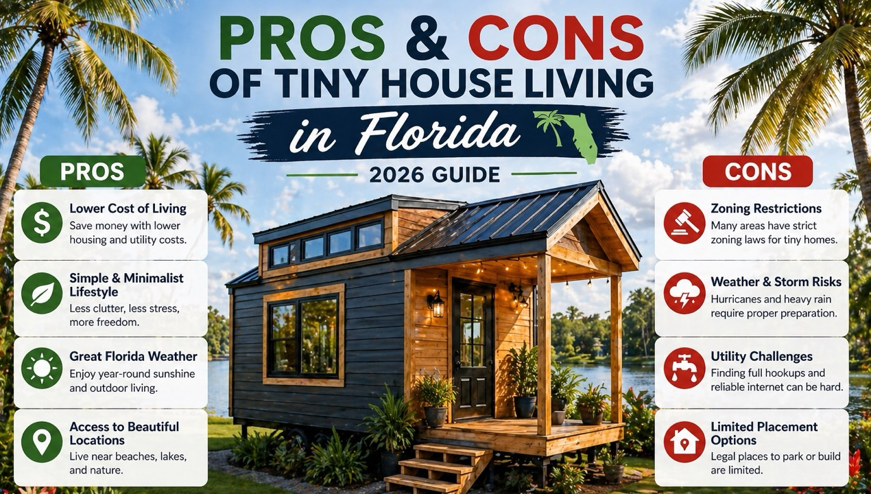 Pros and Cons of Tiny House Living in Florida